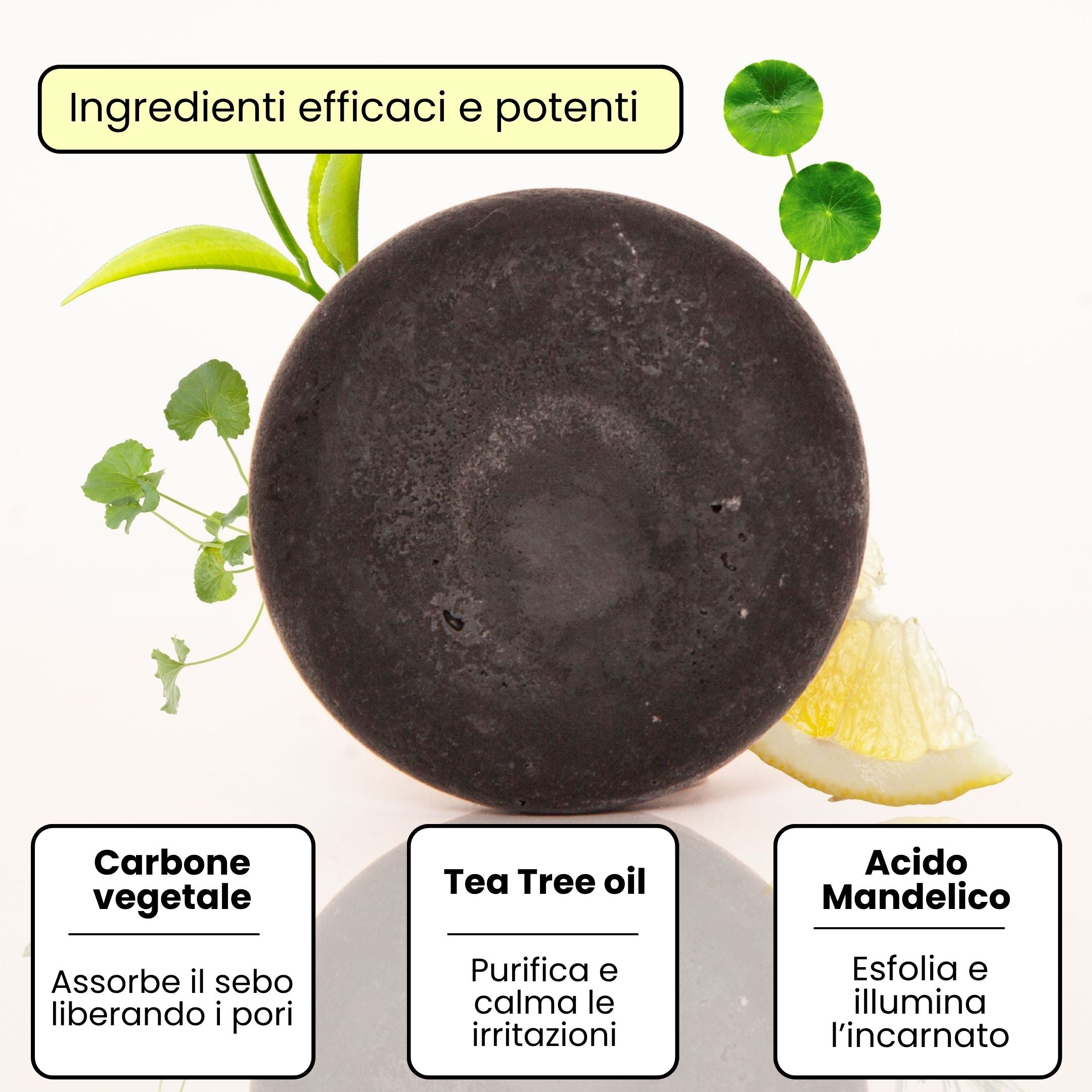Detergente viso purificante