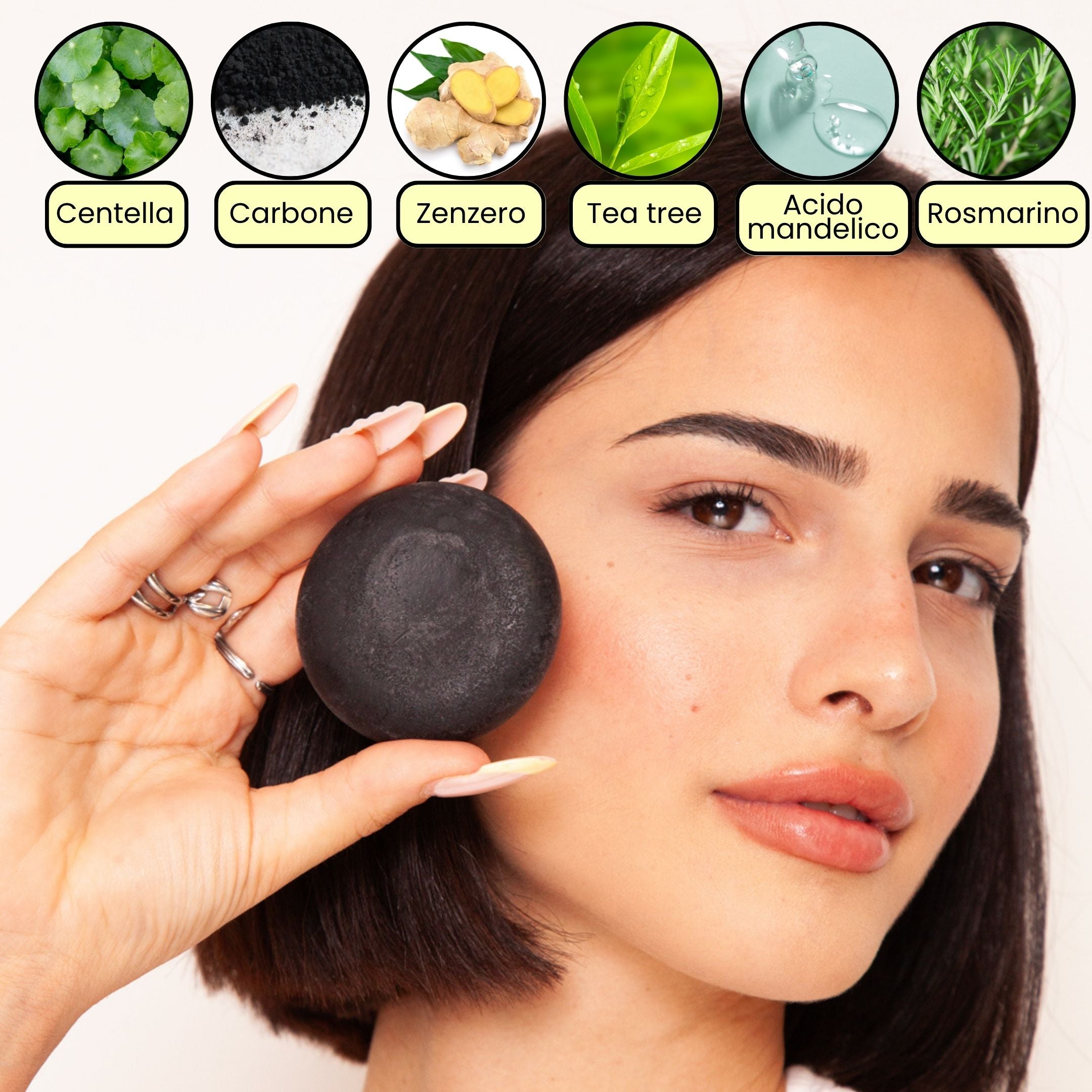 Detergente viso purificante