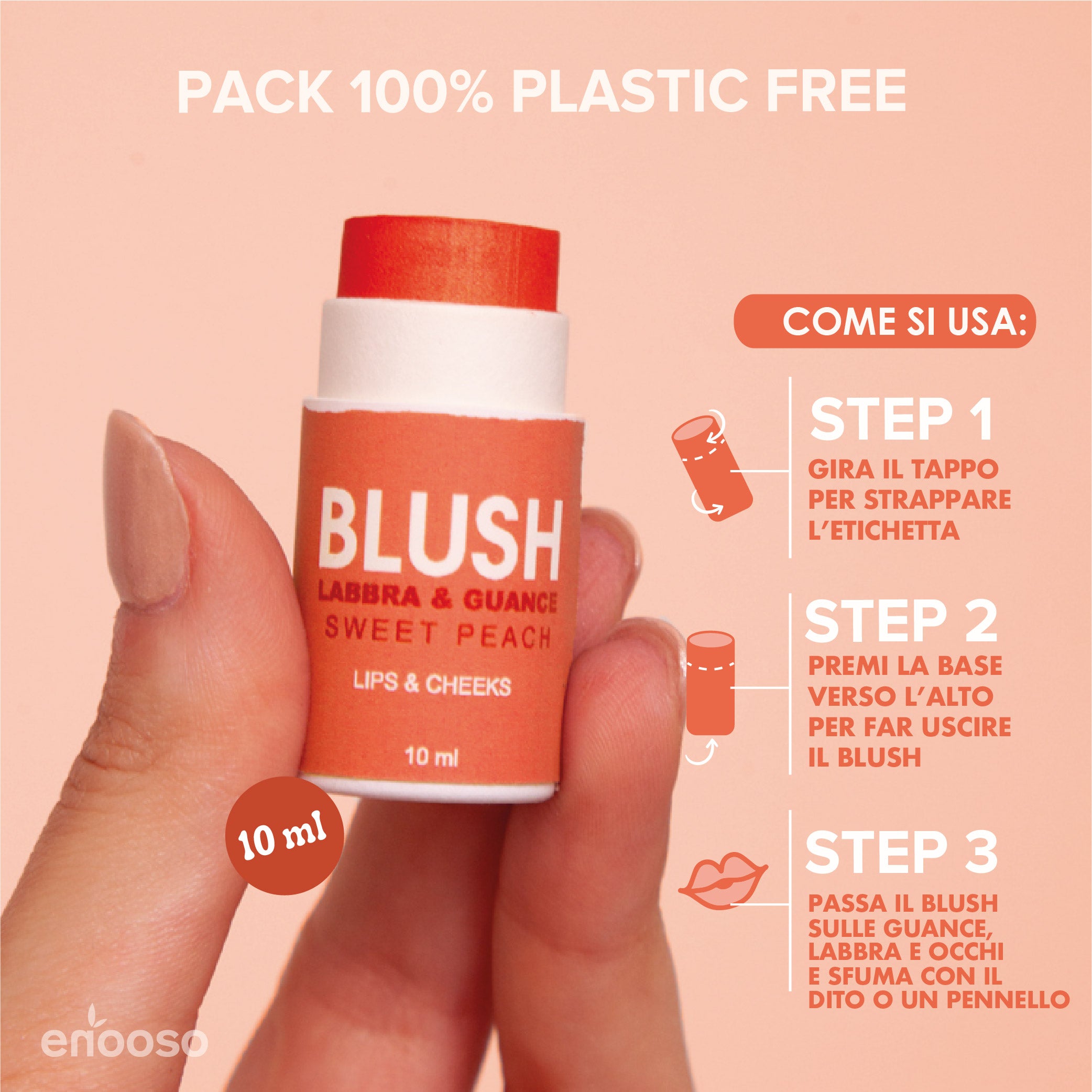 Blush Labbra e Guance - Sweet Peach