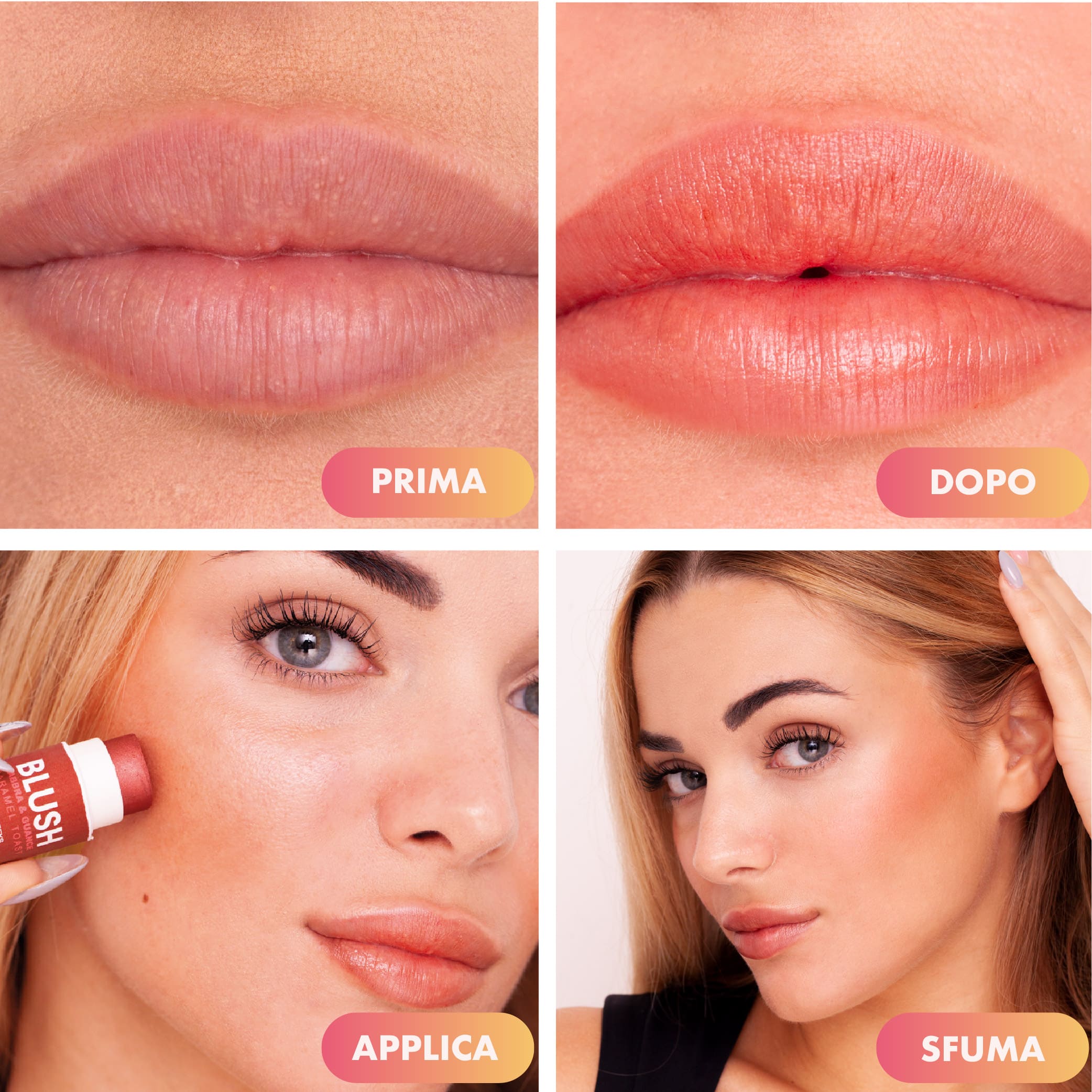 Blush Labbra e Guance - Caramel Toast