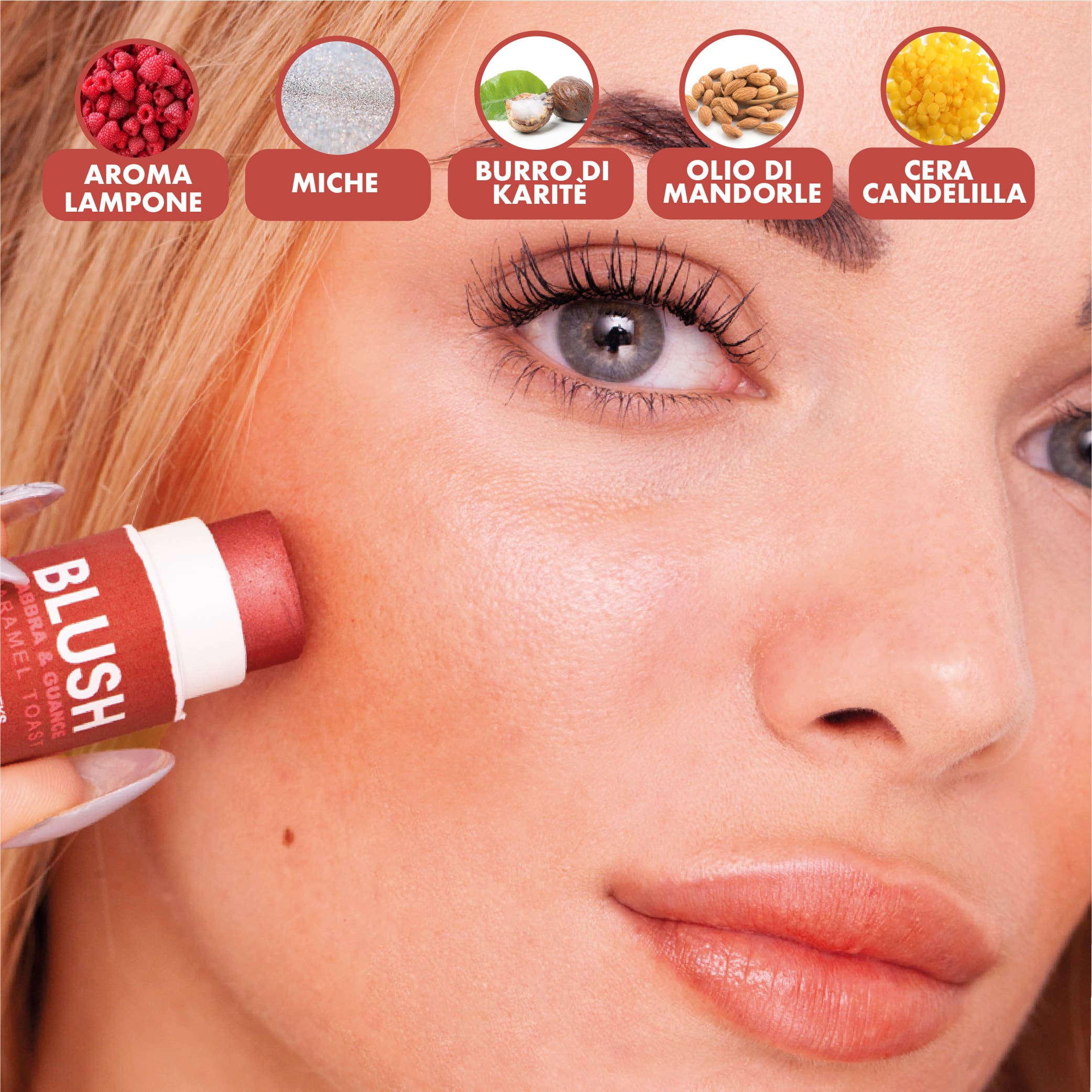Blush Labbra e Guance - Caramel Toast