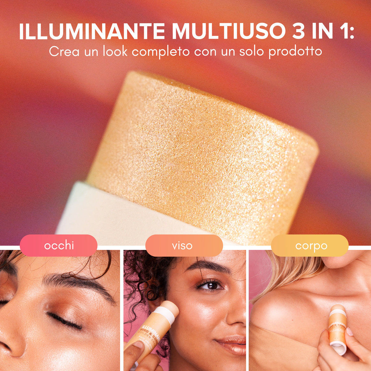 Illuminante in Stick - Golden Cream
