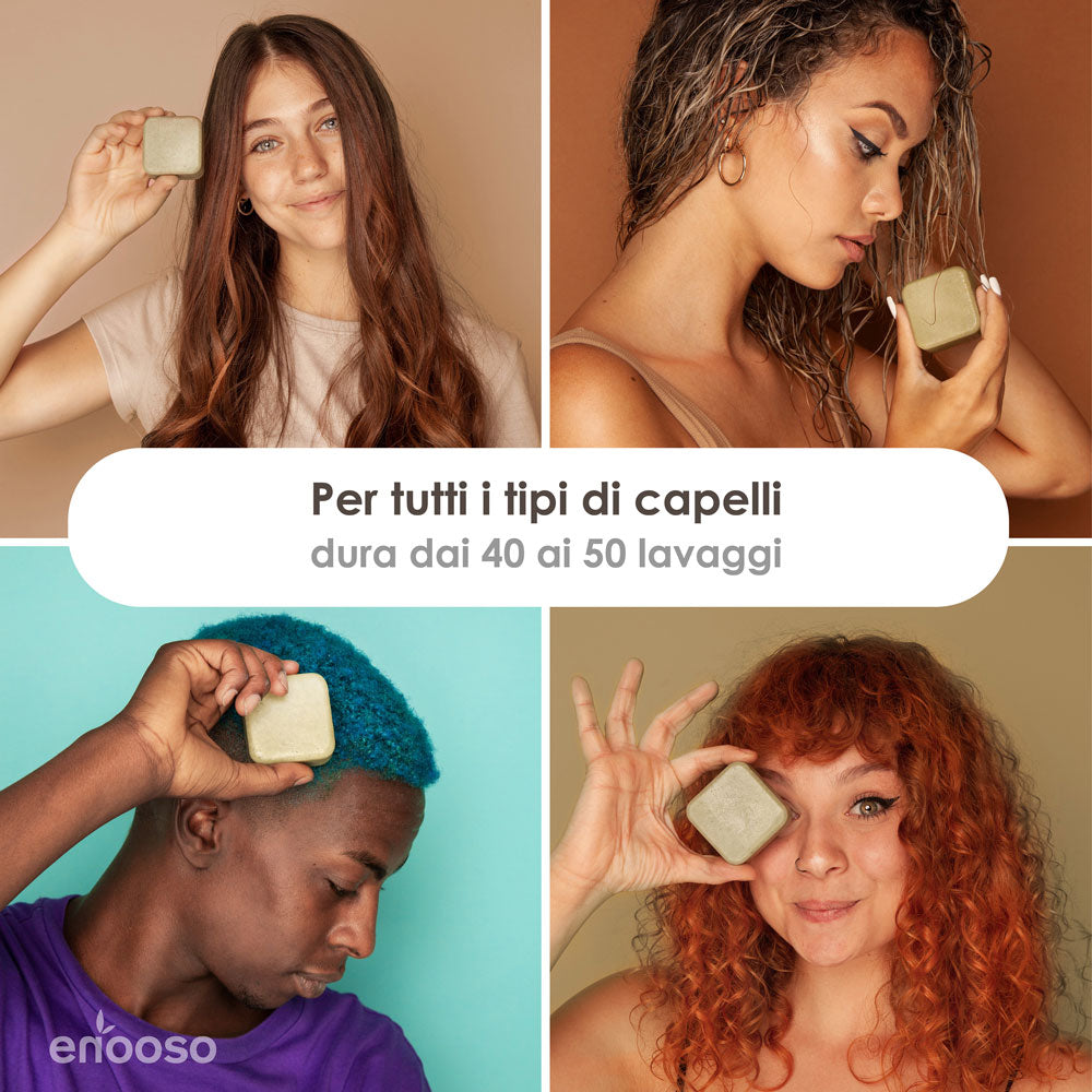 balsamo solido cosmesi solida shampoo pianeta green bio conditioner made in italy hair conditioner shampoo districante naturale sostenibile singolo