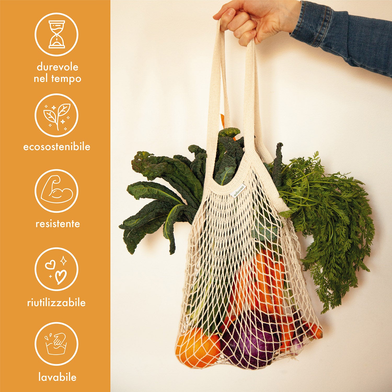 busta borsa a rete riutilizzabile sostenibile spesa mercato estate spiaggia duratura durevole ecofriendly .JPG(2)