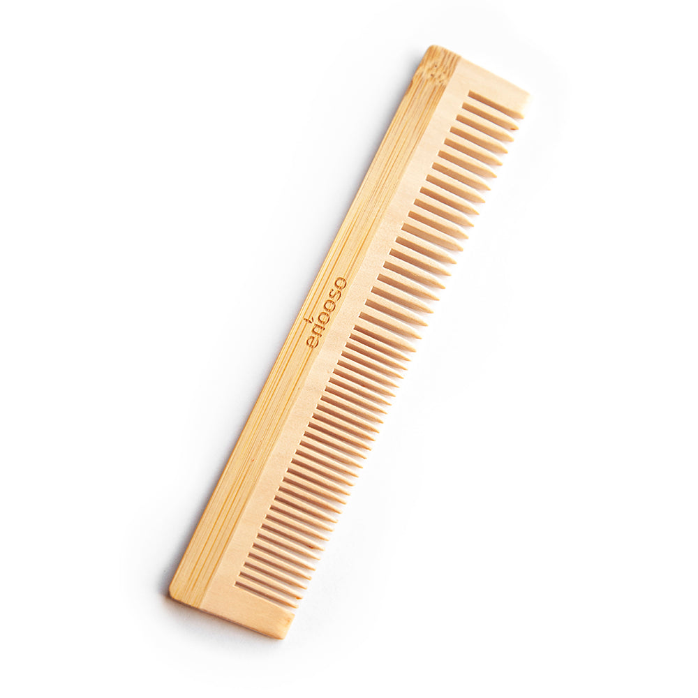 pettine in legno bambù bamboo naturale artigianale ecosostenibile