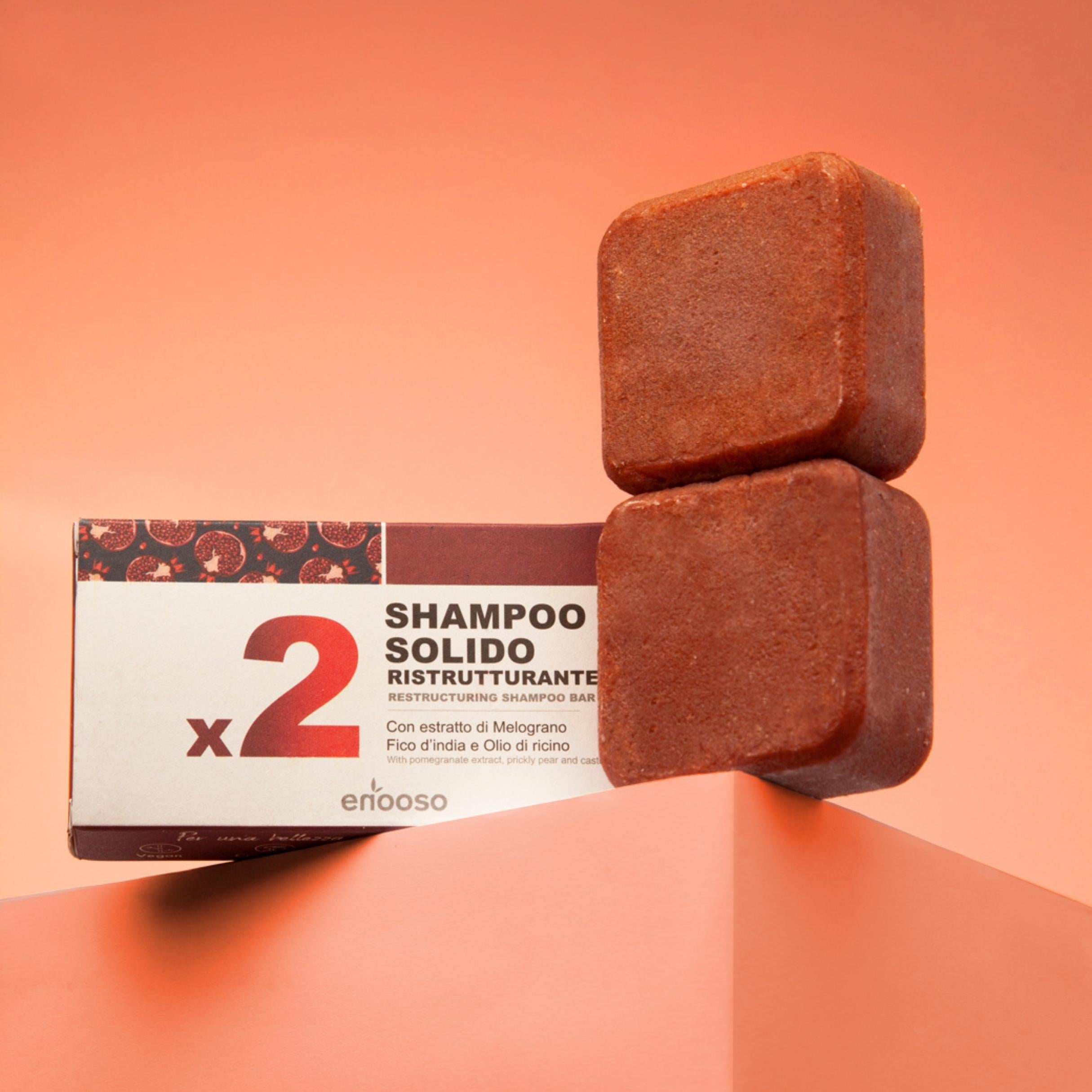 Shampoo Solido x2 - Ristrutturante