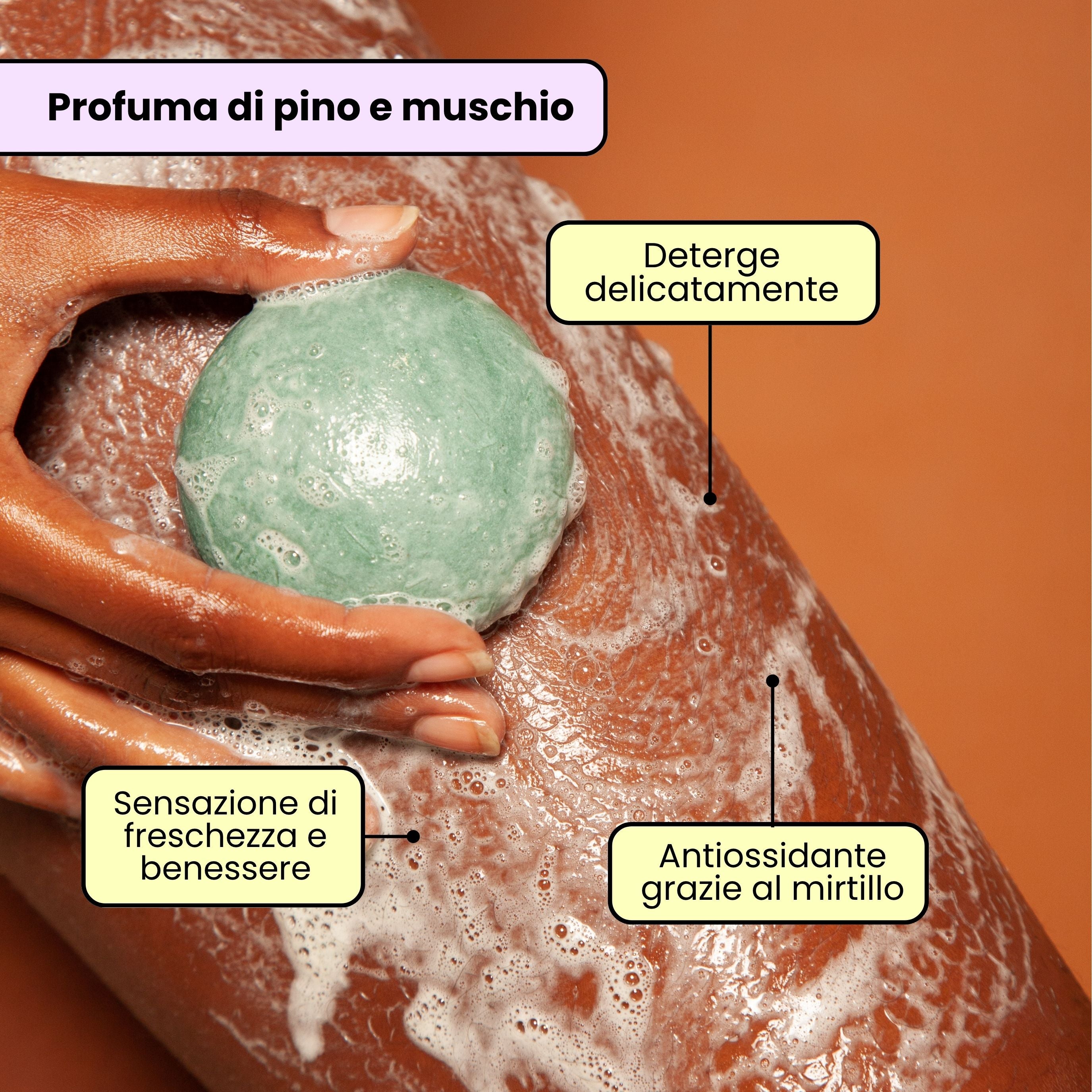 Docciaschiuma rinfrescante + Sacchetto