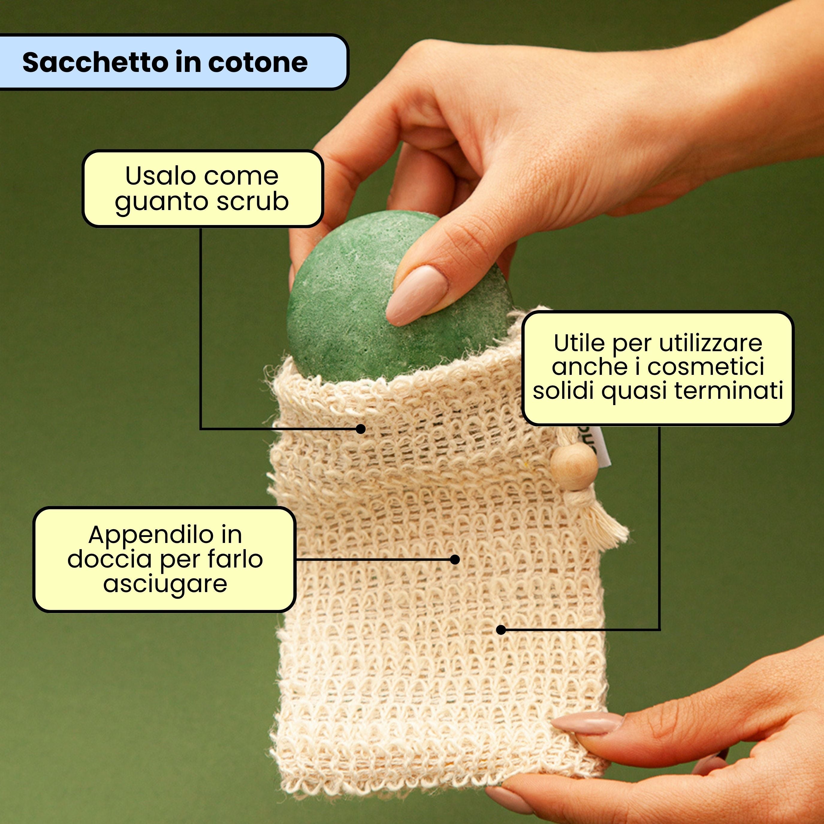 Docciaschiuma rinfrescante + Sacchetto