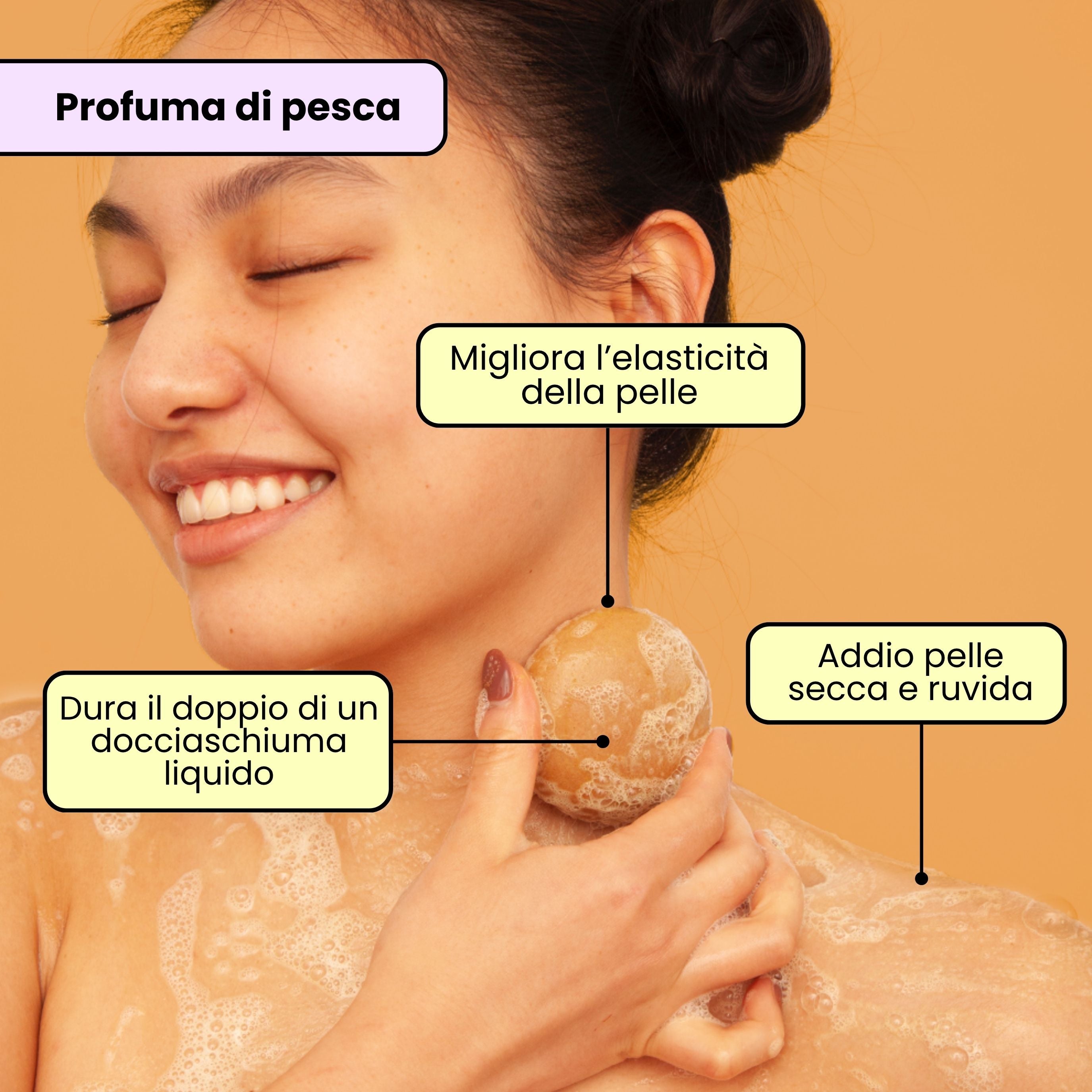 Docciaschiuma Vellutante - Pesca e Mango