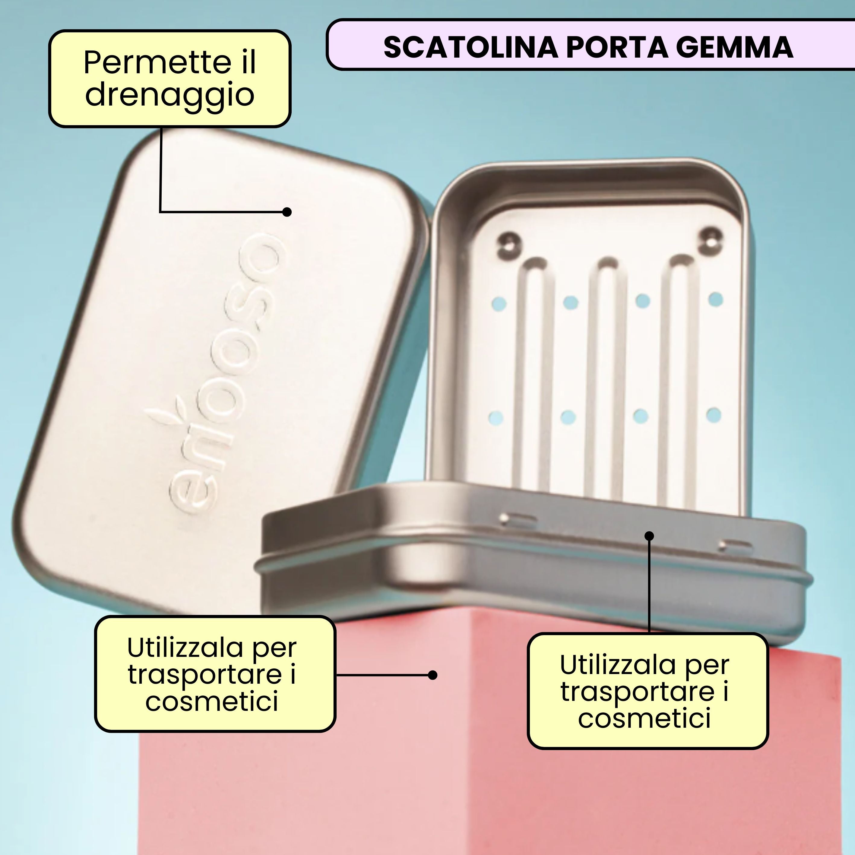 Gift Box per capelli Secchi, Crespi o Ricci - Curly Boost Anticrespo