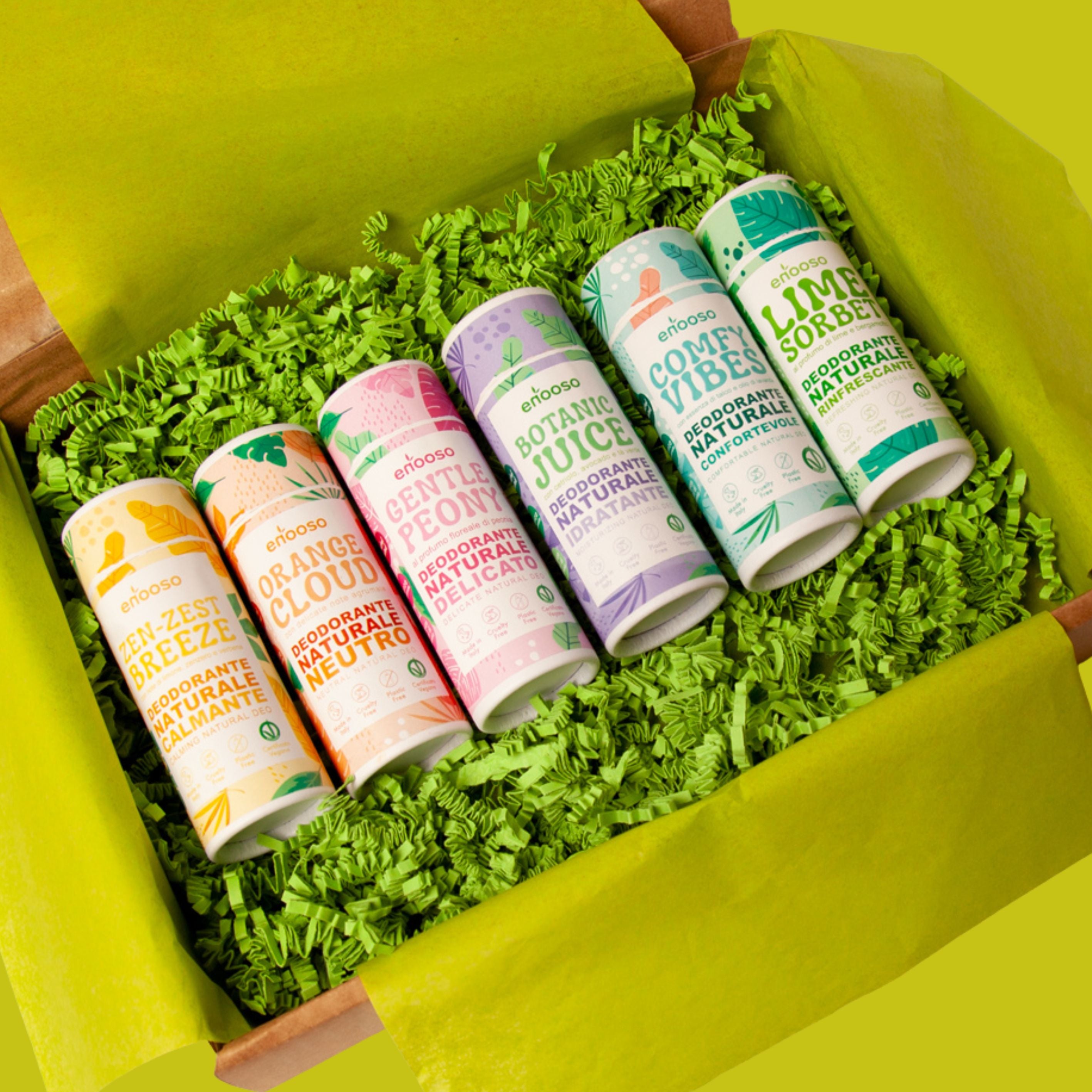 Gift Box Deodoranti Solidi 5+1 GRATIS - Discovery Set