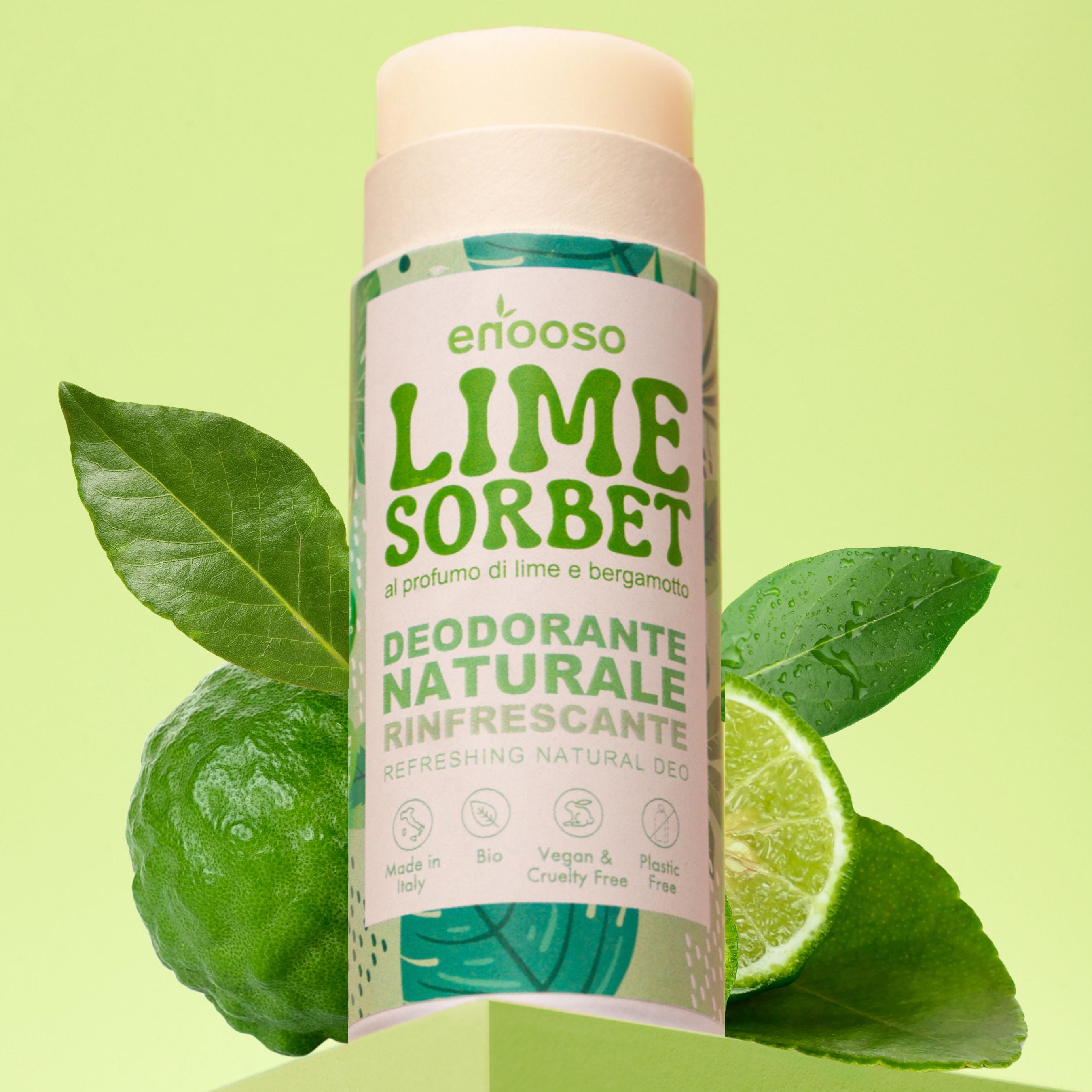 Deodorante Solido Rinfrescante - Lime Sorbet