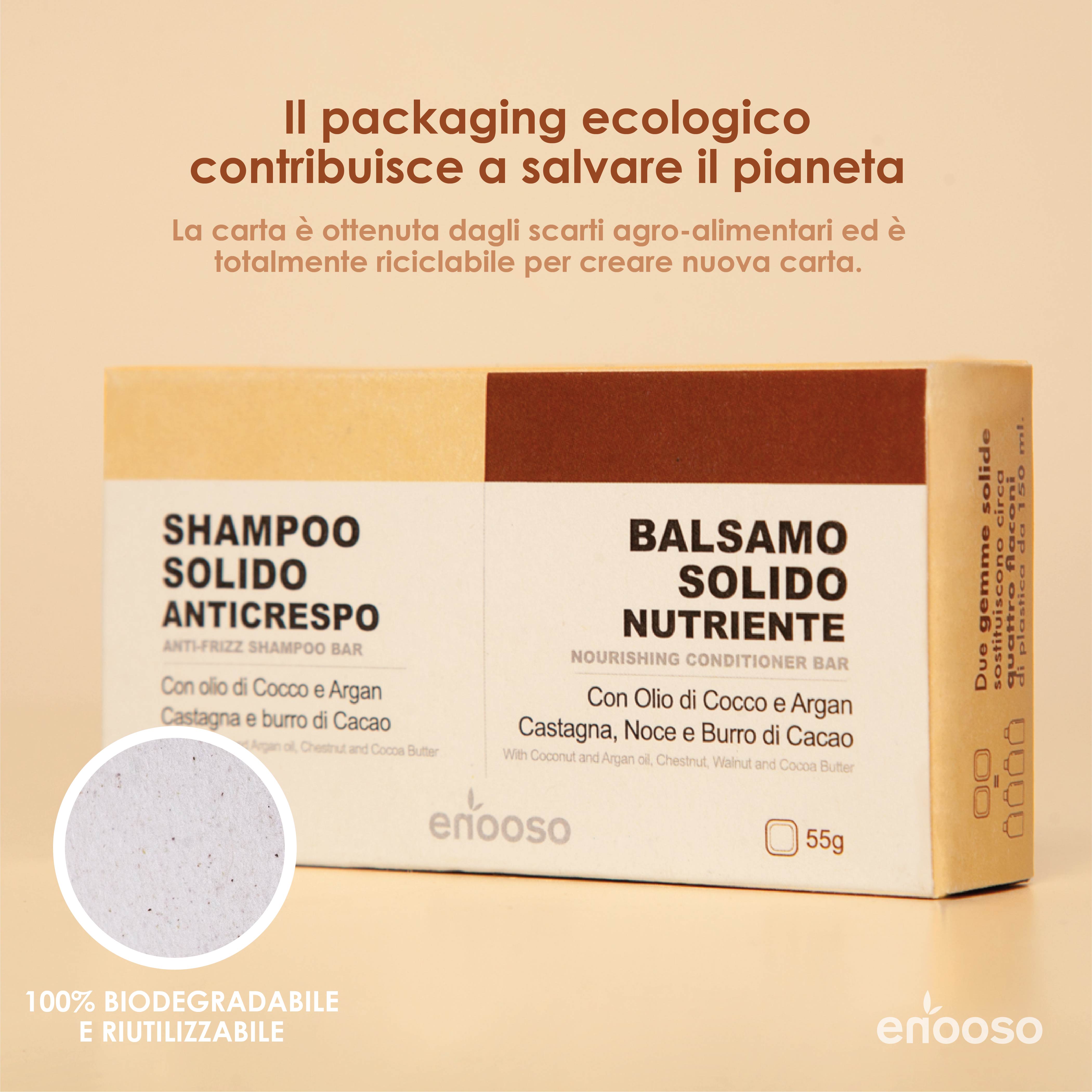 Set Shampoo Anticrespo + Balsamo Nutriente