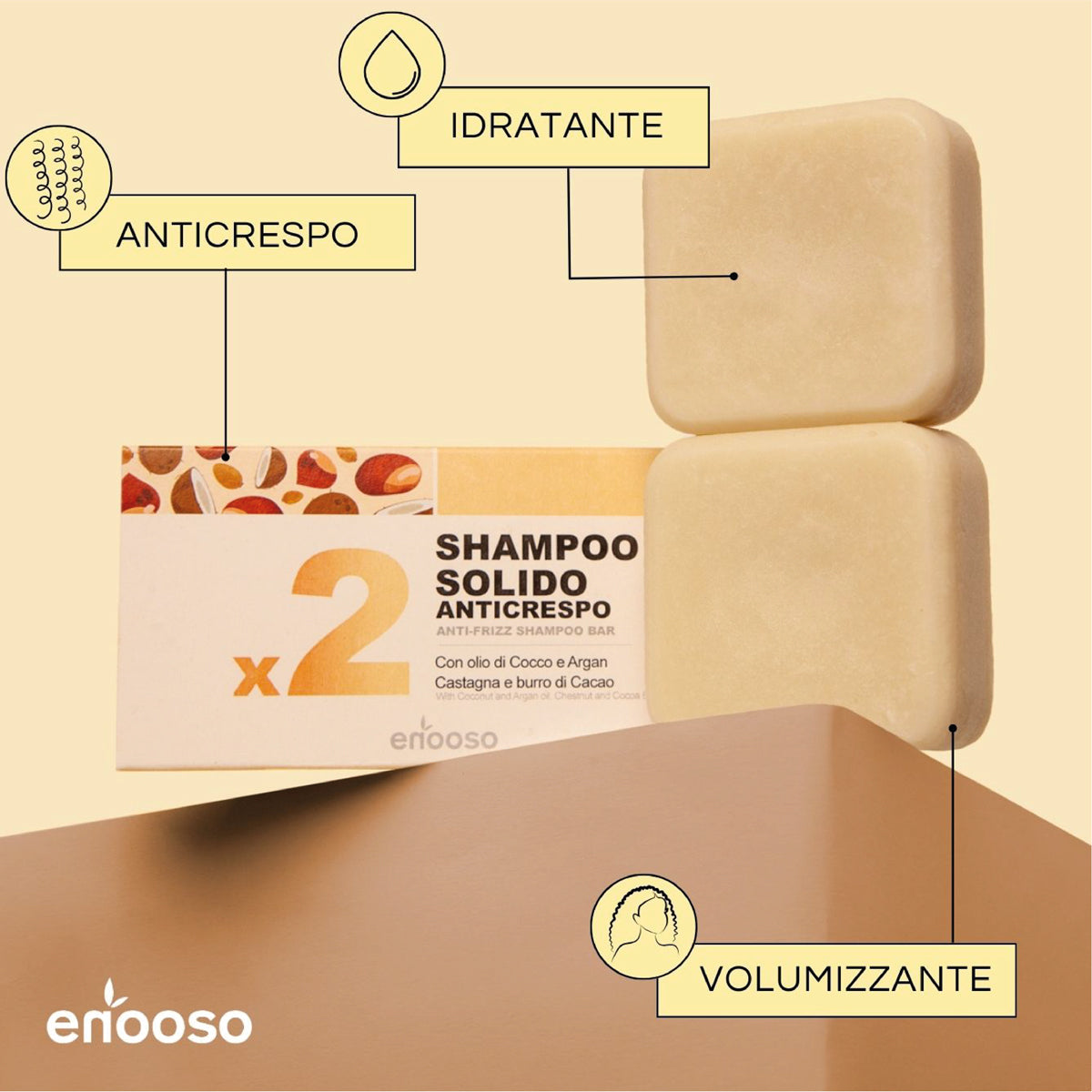 Shampoo Anticrespo x2
