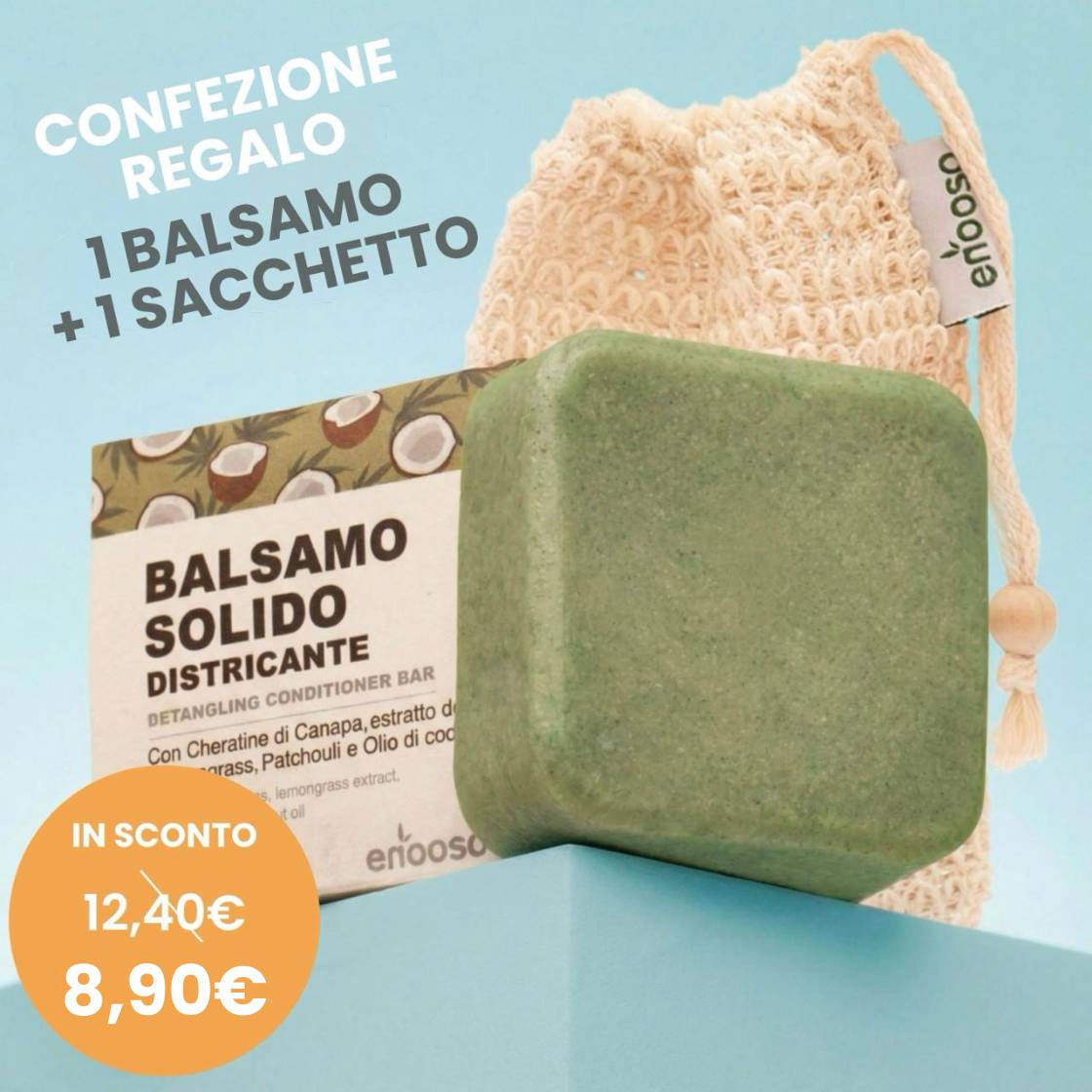 Balsamo Solido Districante + Sacchetta