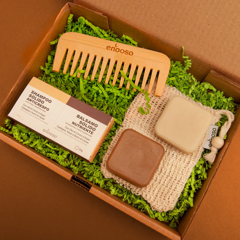 Gift Box per capelli Secchi, Crespi o Ricci - Curly Boost Anticrespo