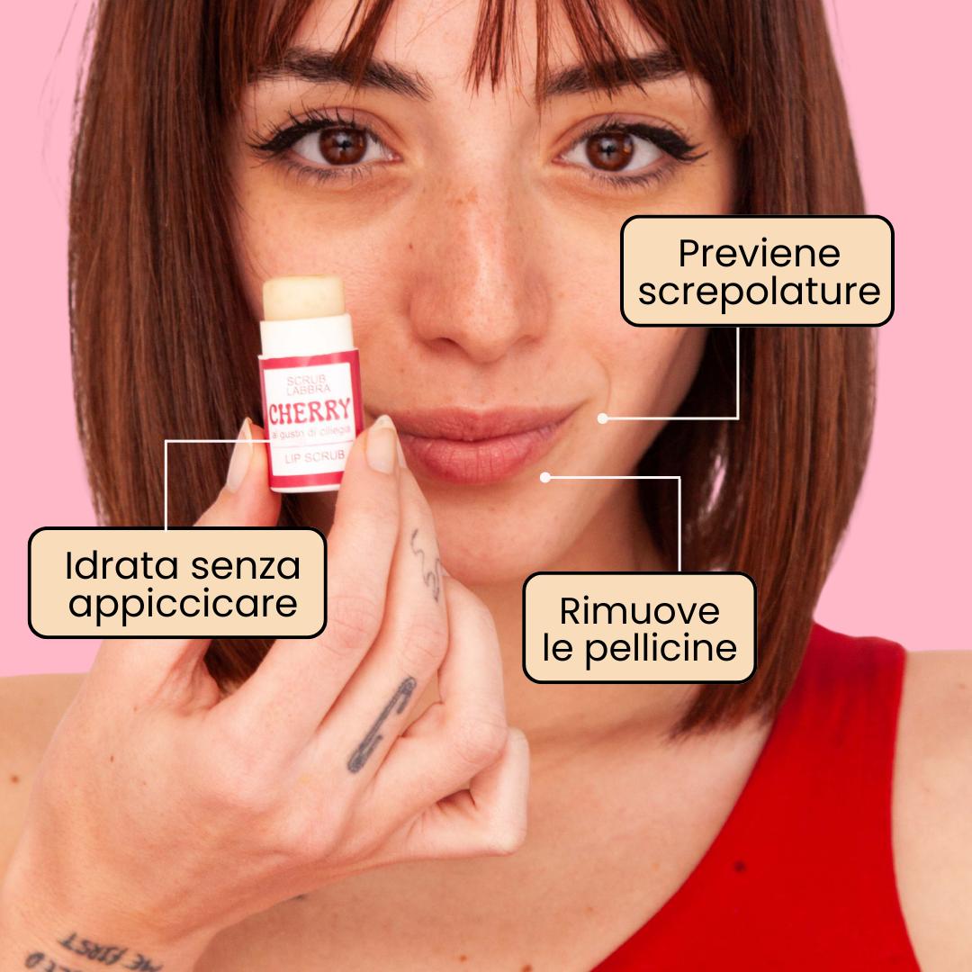 Scrub Labbra CHERRY - Ciliegia
