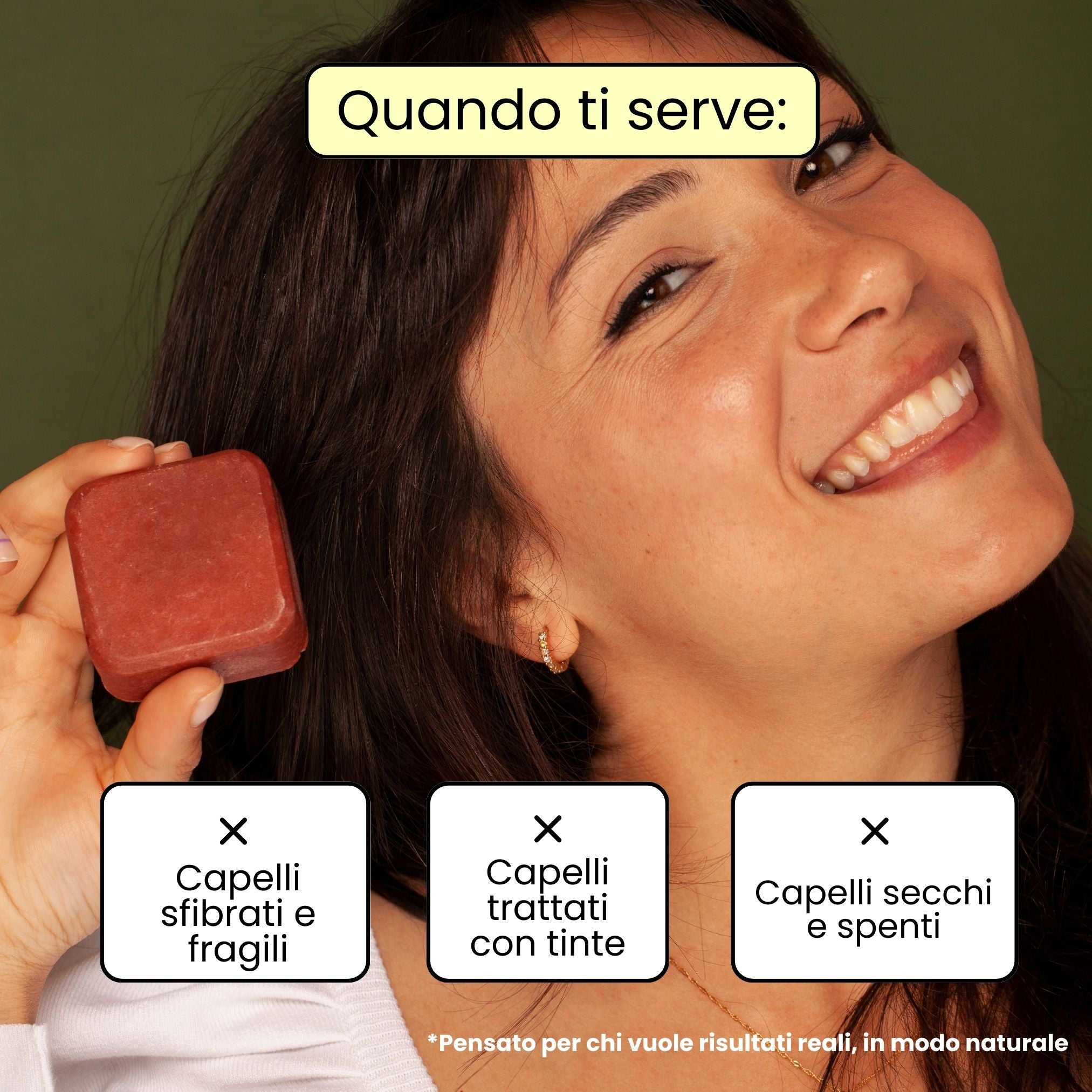 Shampoo Solido Ristrutturante x2 per capelli Rovinati