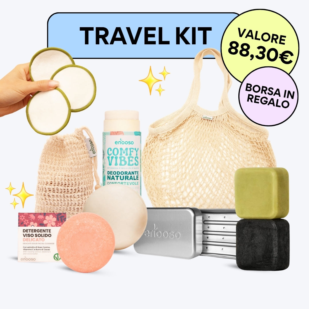 Travel Kit + Borsa in regalo