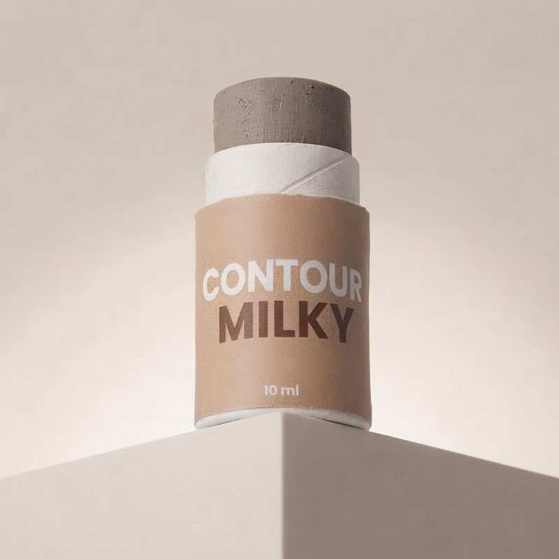 Tonalità Milky del contour in stick Enooso, per pelli chiare