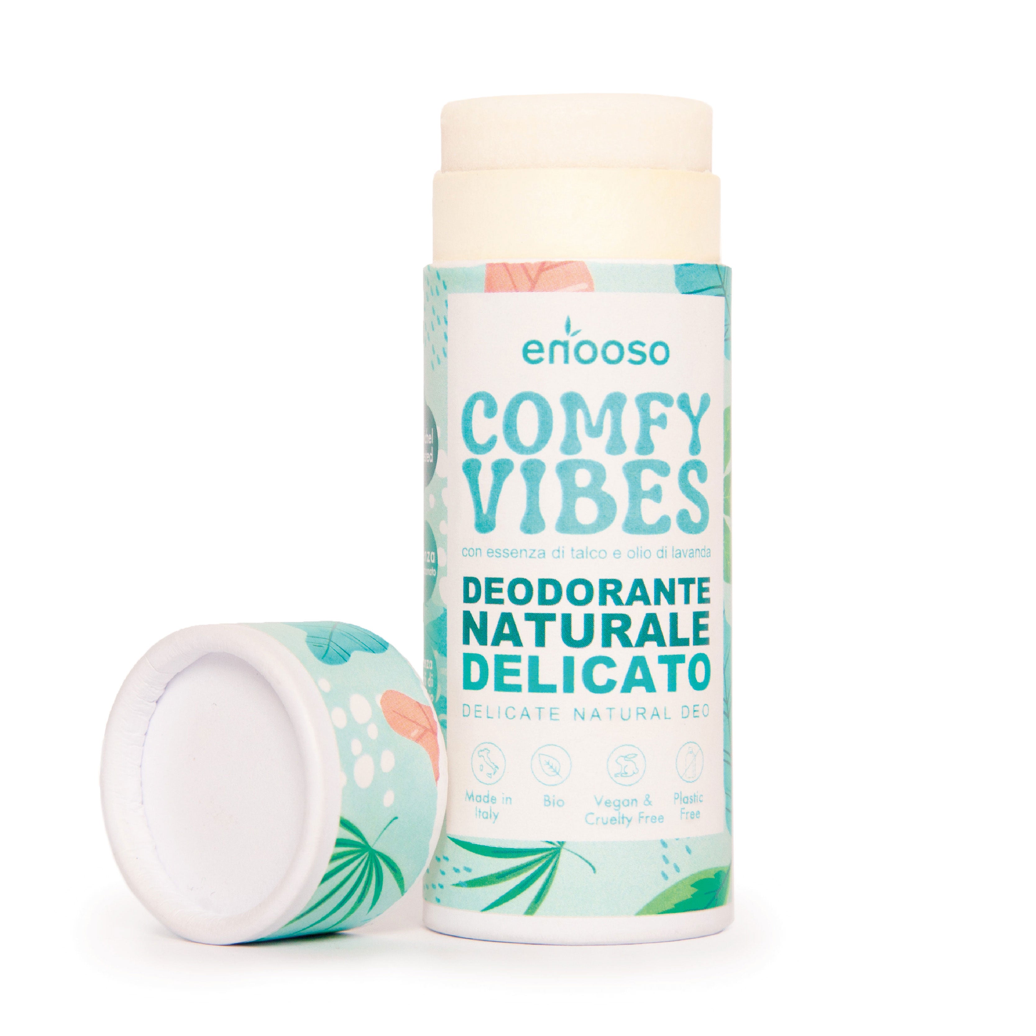 Deodorante Solido Delicato - Comfy Vibes con Talco e Lavanda