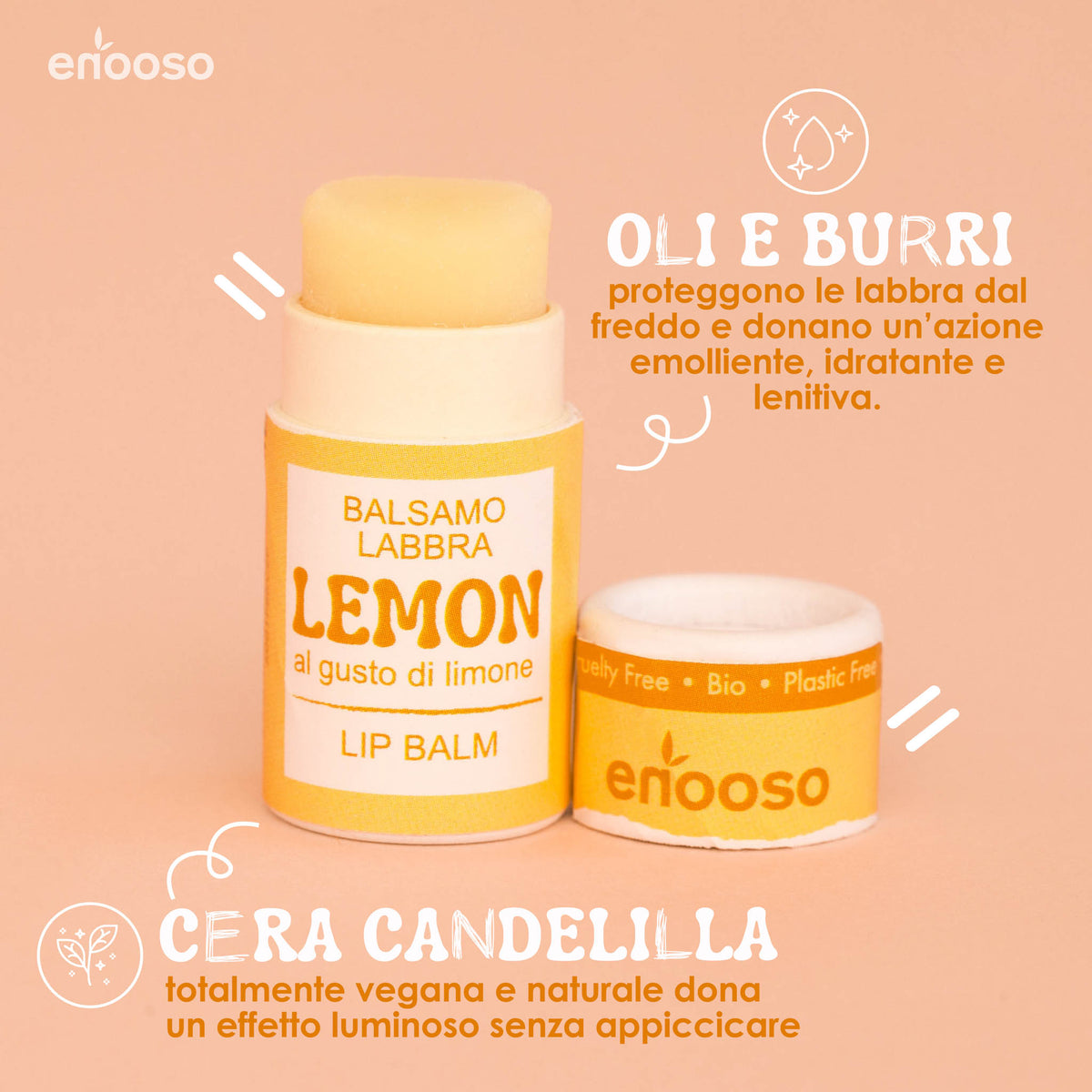 Balsamo Labbra Idratante - Limone