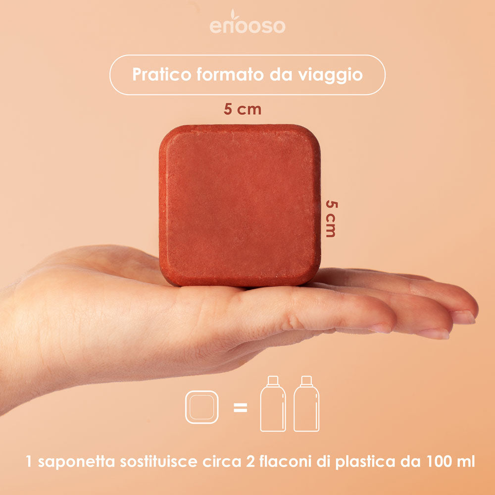 shampoo solido ristrutturante rinforzante bio vegan cruelty free melograno fico d_india cosmetica solida cura dei capelli danneggiati sfibrati rimedi naturali